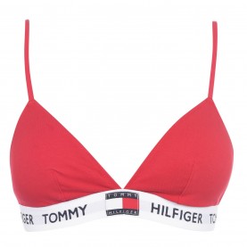 аксесоари,на,разпродажба,tommy,hilfiger,organic,cotton,padded,triangle,bra,tango,red,xcn
