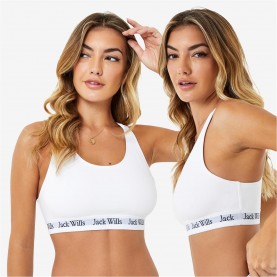 бюстие,дамско,бельо,jack,wills,dibsdall,multipack,bralette,2,pack,white,white