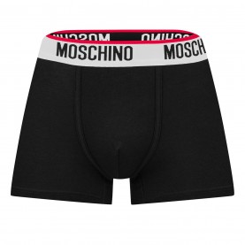 Боксерки MOSCHINO 3-Pack Trunks - Black боксерки,мъжко,бельо,moschino,3,pack,trunks,black