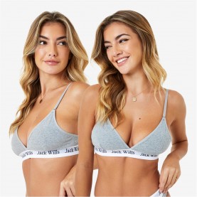 бюстие,дамско,бельо,jack,wills,biddstone,multipack,bralette,2,pack,grey,marl