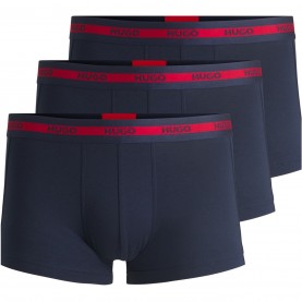 боксерки,мъжко,бельо,hugo,original,3,pack,boxers,navy