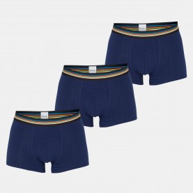 Боксерки Paul Smith 3-Pack Signature Stripe Waistband Boxer Briefs - Blue 47 боксерки,мъжко,бельо,paul,smith,3,pack,signature,stripe,waistband,boxer,briefs,blue,47