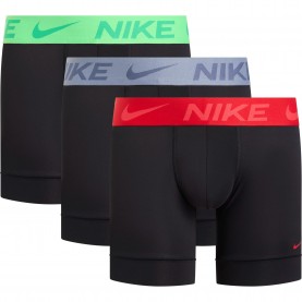 Мъжки боксерки Nike 3 Pack Dri-FIT Boxer Shorts Mens - Grn/Ash/Red WB мъжки,боксерки,бельо,за,училище,мъжко,бельо,nike,3,pack,dri,fit,boxer,shorts,mens,grn,ash,red,wb