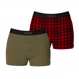 боксерки,мъжко,лятно,бельо,firetrap,2,pack,boxers,black,green