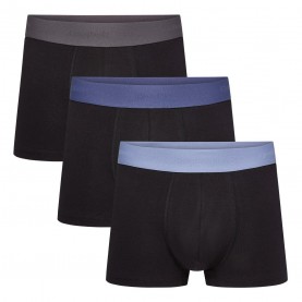 Боксерки Reebok Mens 3 pack Trunks READ - Black боксерки,мъжко,бельо,reebok,mens,3,pack,trunks,read,black