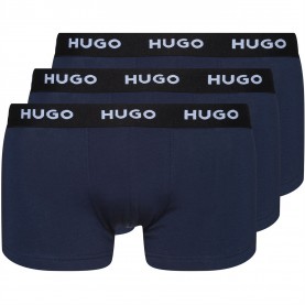 боксерки,hugo,3,pack,boxer,shorts,navy,410