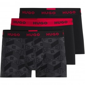 боксерки,аксесоари,на,разпродажба,мъжко,бельо,hugo,men's,3,pack,trunks,black,986