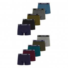 мъжко,лятно,бельо,аксесоари,на,разпродажба,мъжко,бельо,lyle,and,scott,10pk,cre,trnk,sn99,multi