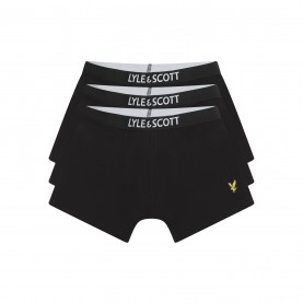 Юношески боксерки Lyle and Scott Pack Trunks Juniors - Black юношески,боксерки,детско,бельо,lyle,and,scott,pack,trunks,juniors,black