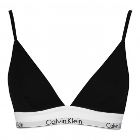 дамско,бельо,calvin,klein,cotton,triangle,bra,black