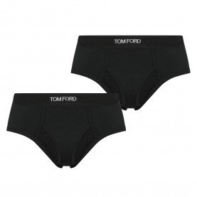 Слипове Tom Ford Mens Plain Cotton Briefs, 2-Pack - Black 002 слипове,отново,на,училище,бельо,за,училище,мъжко,бельо,tom,ford,men,s,plain,cotton,briefs,2,pack,black,002