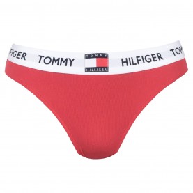 бикини,дамско,бельо,tommy,hilfiger,85,cotton,bikini,briefs,tango,red,xcn