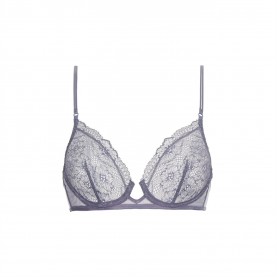 calvin,klein,unlined,floral,plunge,bra,womens,lilac,bud