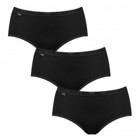 слипове,дамско,бельо,sloggi,3,pack,midi,briefs,black,0004