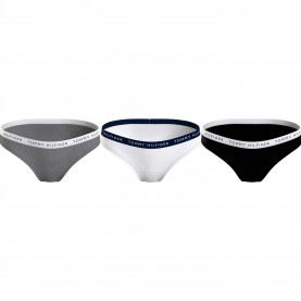 слипове,дамски,пижами,дамско,бельо,tommy,hilfiger,3,pack,briefs,grey,wht,blk