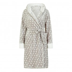 дамски,пижами,yumi,yumi,soft,drsinggown,ld99,grey,star