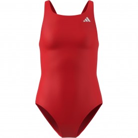 Бански костюм Adidas Solid Small Logo Swimsuit - Pure Ruby бански,костюм,детски,бански,костюми,плуване,в,училище,детски,3/4,панталони,бански,костюми,за,момичета,adidas,solid,small,logo,swimsuit,pure,ruby