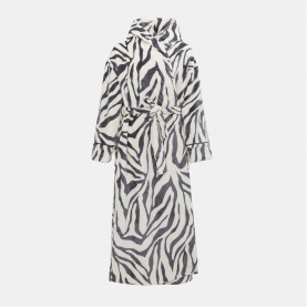 дамски,пижами,biba,biba,cosy,maxi,robe,ladies,grey,zebra