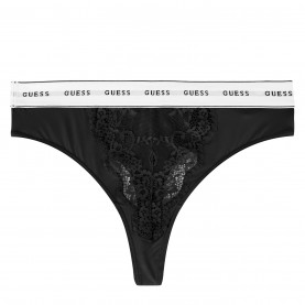дамско,бельо,guess,belle,thong,jet,black