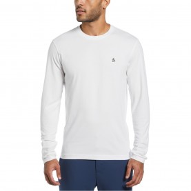 тениска,облекла,на,разпродажба,мъжки,тениски,original,penguin,original,long,sleeve,crew,t,shirt,bright,white