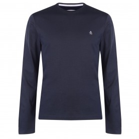тениска,облекла,на,разпродажба,мъжки,тениски,original,penguin,original,long,sleeve,crew,t,shirt,black