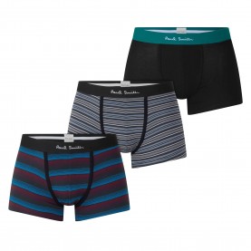 Мъжки боксерки Paul Smith PS MEN TRUNK 3 PACK MIX M - MULTICOLOURED мъжки,боксерки,мъжко,бельо,paul,smith,ps,men,trunk,3,pack,mix,m,multicoloured