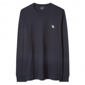 тениска,мъжки,тениски,ps,paul,smith,zebra,long,sleeve,t,shirt,navy,49