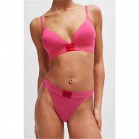 аксесоари,на,разпродажба,дамски,пижами,дамско,бельо,hugo,label,string,thong,pink