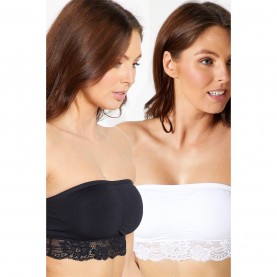 дамско,лятно,бельо,бельо,за,училище,be,you,pack,lace,bandeau,bra,black,white