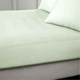 спално,бельо,и,комплекти,bianca,400,thread,count,cotton,sateen,fitted,sheet,green