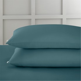 спално,бельо,и,комплекти,bianca,400,tc,cotton,sateen,standard,pillowcase,pair,teal