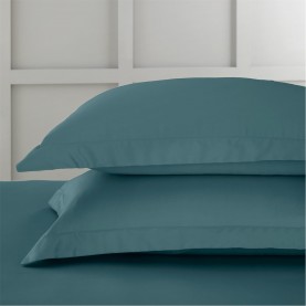 спално,бельо,и,комплекти,bianca,400,tc,cotton,sateen,oxford,pillowcase,pair,teal
