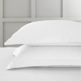 спално,бельо,и,комплекти,bianca,400,tc,cotton,sateen,oxford,pillowcase,pair,white