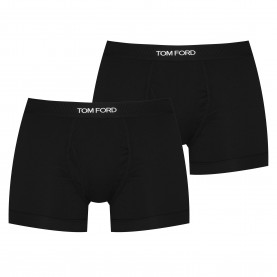 Боксерки Tom Ford Mens Plain Cotton Boxer Briefs, 2-Pack - Black 002 боксерки,отново,на,училище,бельо,за,училище,мъжко,бельо,tom,ford,men,s,plain,cotton,boxer,briefs,2,pack,black,002