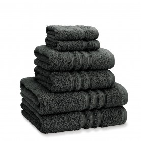 Хавлиена кърпа Catherine Lansfield Zero Twist Cotton 6 Piece Towel Bale Set - Charcoal Grey хавлиена,кърпа,хавлии,аксесоари,за,баня,плажни,кърпи,аксесоари,на,разпродажба,плувни,аксесоари,кърпи,и,хавлии,catherine,lansfield,zero,twist,cotton,6,piece