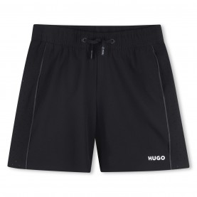 HUGO Hugo Nylon Short Jn62 - Black 09B детски,3/4,панталони,дамски,екипи,hugo,hugo,nylon,short,jn62,black,09b
