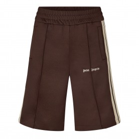 Анцуг Palm Angels Mens Woven Tracksuit Shorts - Brown анцуг,мъжки,къси,панталони,дамски,екипи,palm,angels,men,s,woven,tracksuit,shorts,brown