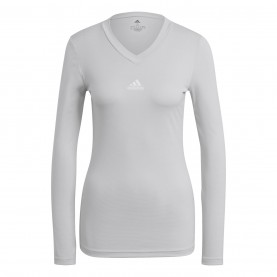 Adidas Women's Team Base Baselayer Top - Grey дамски,долни,дрехи,долни,дрехи,за,футбол,футболни,горнища,всичко,за,футбола,на,разпродажба,долни,дрехи,за,ръгби,облекла,за,бягане,долни,дрехи,за,бягане,adi