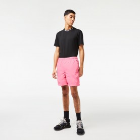Анцуг Lacoste Mens Showerproof Woven Tracksuit Shorts - Reseda Pink анцуг,мъжки,къси,панталони,дамски,екипи,lacoste,men,s,showerproof,woven,tracksuit,shorts,reseda,pink
