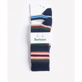 Чорапи Barbour Mens Summer Stripe 2-Pack Socks - Navy Mix чорапи,barbour,mens,summer,stripe,2,pack,socks,navy,mix