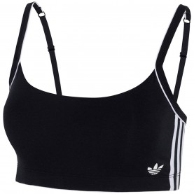 ADIDAS ORIGINALS Originals Adicolor Comfort Flex Cotton Bralette - Black adidas,originals,originals,adicolor,comfort,flex,cotton,bralette,black