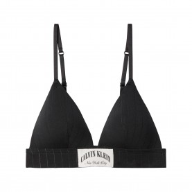 Дамско бюстие Calvin Klein Womens Non Wired Triangle Bralette - Black дамско,бюстие,аксесоари,на,разпродажба,calvin,klein,women,s,non,wired,triangle,bralette,black