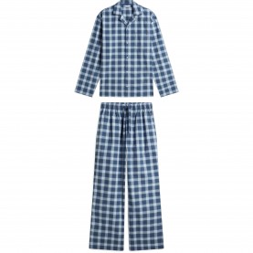 Комплект Tommy Hilfiger THB LS Woven PJ Set Sn64 - Shadow Check комплект,мъжки,пижами,tommy,hilfiger,thb,ls,woven,pj,set,sn64,shadow,check