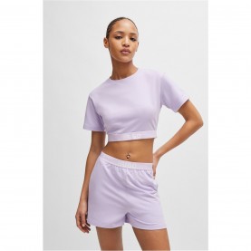 тениска,дамски,пижами,hugo,hugo,sporty,logo,t,shirt,10262204,0,purple