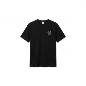 Calvin Klein Calvin Waff S/S Crw Sn64 - Black мъжки,пижами,calvin,klein,calvin,waff,s,s,crw,sn64,black