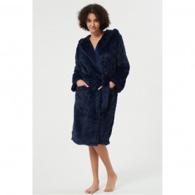 рокля,дамски,пижами,дамски,облекла,размер,linea,sparkle,dressing,gown,navy