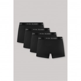 боксерки,аксесоари,на,разпродажба,мъжко,бельо,ted,baker,4pk,trunk,sn99,black,black