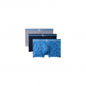 Боксерки Calvin Klein Mens Mono Cotton Low-Rise Trunks 3 Pack - Nvy/Blu/Sil боксерки,мъжко,бельо,calvin,klein,men,s,mono,cotton,low,rise,trunks,3,pack,nvy,blu,sil
