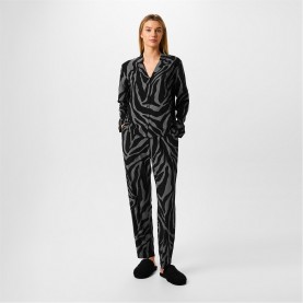 пижама,дамски,пижами,biba,biba,collar,revere,pj,set,zebra
