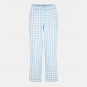пижама,коледни,джунджурии,дамски,пижами,jack,wills,women's,check,flannel,pyjama,trousers,blue,gingham